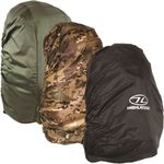 Highlander Waterproof Rucksack Rain Cover Backpack Dust Travel Hiking 20-50L				