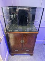 Custom Made Aquarium Fish Tank With Custom Stand