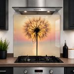 Printed Glass Kitchen Splashback 6mm Toughened Heat Resistant Hob Design No 2086