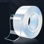 5M NANO Tape DOUBLE Sided Adhesive Reusable STRONG CLEAR Washable