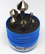 Presto 6pc 90º Countersink Set Inc: 6.3mm, 8.3mm, 10.4mm, 12.4mm, 16.5mm, 20.5mm