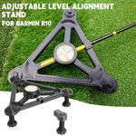 Garmin R10 Stand with Level and Alignment Stick Hole Golf Monitor Rapsodo MLM2