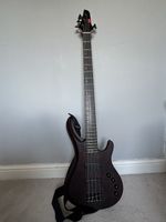 G4M 878 Bass Guitar Walnut Stain with Original Box Excellent Condition Used