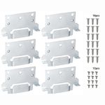 6x For IKEA Skorva Midbeam Bed Mounting Bracket 116791 Bed Frame Support Bracket