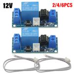 12v 1 Channel Latching Relay Module with Touch Bistable Switch MCU Control 2-4x
