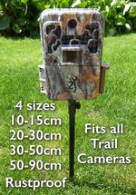 Trail Camera, Camera Trap Adjustable Ground Spike for Wildlife Watching