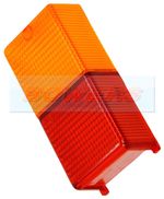 L.E.PEREI RECTANGULAR TRAILER REAR TAIL LAMP LIGHT SPARE REPLACEMENT LENS