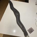 Harry Dabbs Anatomical Soft Leather Curve Girth 48” - Black English Leather