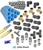 Garage Air Line System John Guest Fittings 30m Hi-Flow Professional Kit