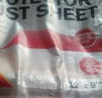39 Double Sided Dust Sheets