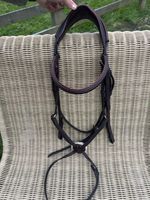 CWD Anatomic Figure Of 8 Noseband Snaffle Bridle. Brown. Size T4 (Extra-full)