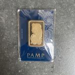 PAMP Suisse Lady Fortuna 1 oz Gold Plated Bar