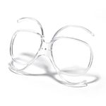 Badical Universal Motorcycle Ski Goggles Rx Prescription Lens Insert/Adapter
