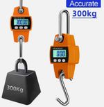 300kg Mini Crane Scale Portable LCD Digital Electronic Hook Hanging Weight Tool