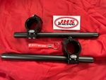 JHS Clip-On Handlebars 41MM- Race Track Days Suzuki Minitwin supertwin