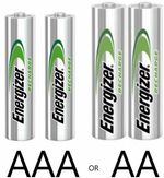 Energizer AA AAA 9V Rechargeable Batteries 500 700 800 2000 2300 mAh