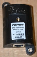 RJ-45 Ethernet Data Network Protector Device Surge Lightning Arrester Protector