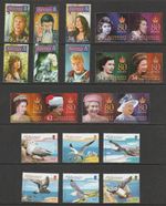 ALDERNEY 2006 COMMEMS YEAR SET COMPLETE  ( 3 SETS PLUS 1 X M/SHEET ) MNH