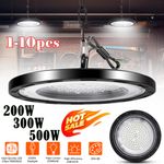 LED High Bay Light 200W 300W 500W Low Bay UFO Warehouse Industrial Lamp Lighting