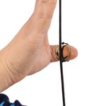 Premium Brass Thumb Ring Finger Guard Traditional Bow Shoot Hunting 1824mm