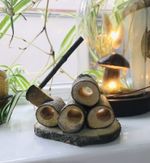 Spider Log Pile Hide With Axe And 10 Mm Hides