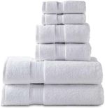 🛁 100% Egyptian Cotton Towel Set – 6 PCS, 550 GSM, Ultra Soft 💎