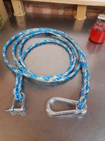 Tree Swing Conversion Extension Rope 10FT WITH CLIPS Fix to a Branch or Pole NEW