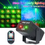 LED Laser Disco Lights Projector RG Stage Light LED Strobe DJ Bar Party Lighting