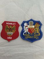 Manchester UnitedCrests From 1958 & 1968. Woven patches that can be sewn
