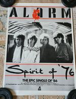 The Alarm 'Spirt of '76' A2 Poster Good Condition
