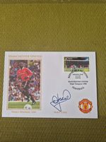 1999 Manchester United Triple Andy Cole signed FDC from BENIN football