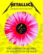 Metallica 72 Seasons Vinyl Splatter Chorzow Poland 2026 Exclusive Pop Up Store