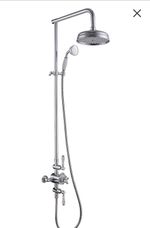 Traditional Thermostatic Mixer Shower – Exposed – Rainfall & Handset (RRP £279)