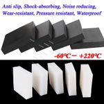 Square Silicone Rubber Sheet Pad Shockproof Gasket Thick 5mm-30mm Heat Resist