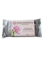 Artista Soft, Hearty Soft Air Drying Clay White 180g New
