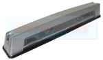 JOKON K307 LARGE SILVER REAR NUMBER PLATE LIGHT LAMP CARAVAN MOTORHOME 22817