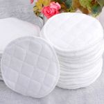 12/24x Reusable Cloth Bamboo Breast Pads Washable Feeding Nursing Breastfeeding