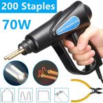 70W Car Bumper Repair Plastic Welder Hot Stapler Welding Gun Machine+200 Staples