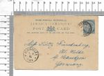 1895 Jamaica Postal Stationery One Penny Kleinwelka Bautzen Germany Card ; 62334
