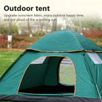 4 Man Instant Pop-Up Tent Automatic Setup Waterproof Hiking Camping Tent Shelter