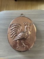 Vintage Copper Cockerel Wall Hanging/Jelly Mould