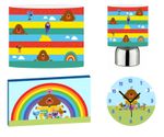 HEY DUGGEE - 12" Lightshade, Touch Lamp, Wall Art, Wall Clock or Bundle