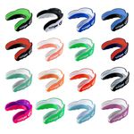 d3 Double Gel Adults & Junior Self-Fit Mouthguard + Case for Rugby Boxing Hockey