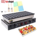 Mini Dutch Pancake Maker Waffle Machine 50 Hole Electric Pancake Maker Nonstick