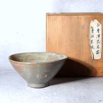 Edo Period Matsushiro-yaki Tea Bowl - Goryeo Celadon Style - Mismatched PCP288
