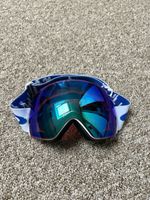 OAKLEY FLIGHT DECK L MIKAELA SHIFFRIN BLUE MIRROR WINTER SKIING GOGGLES RRP £182