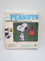 Vintage Malina Peanuts Snoopy Latch Hook Kit #26-3 - New Sealed
