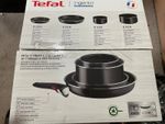 Ingenio Easy Cook & Clean L1549043 5-Piece Pan Set - Black
