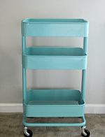 Beautiful Blue trolley roller cart