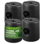 Gazebo Feet Leg Pole Anchor Tent Weights Marquee Market Stall Weighted Foot 4 PK